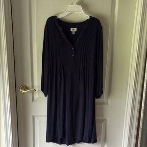 Navy blue dress. Size xs old navy